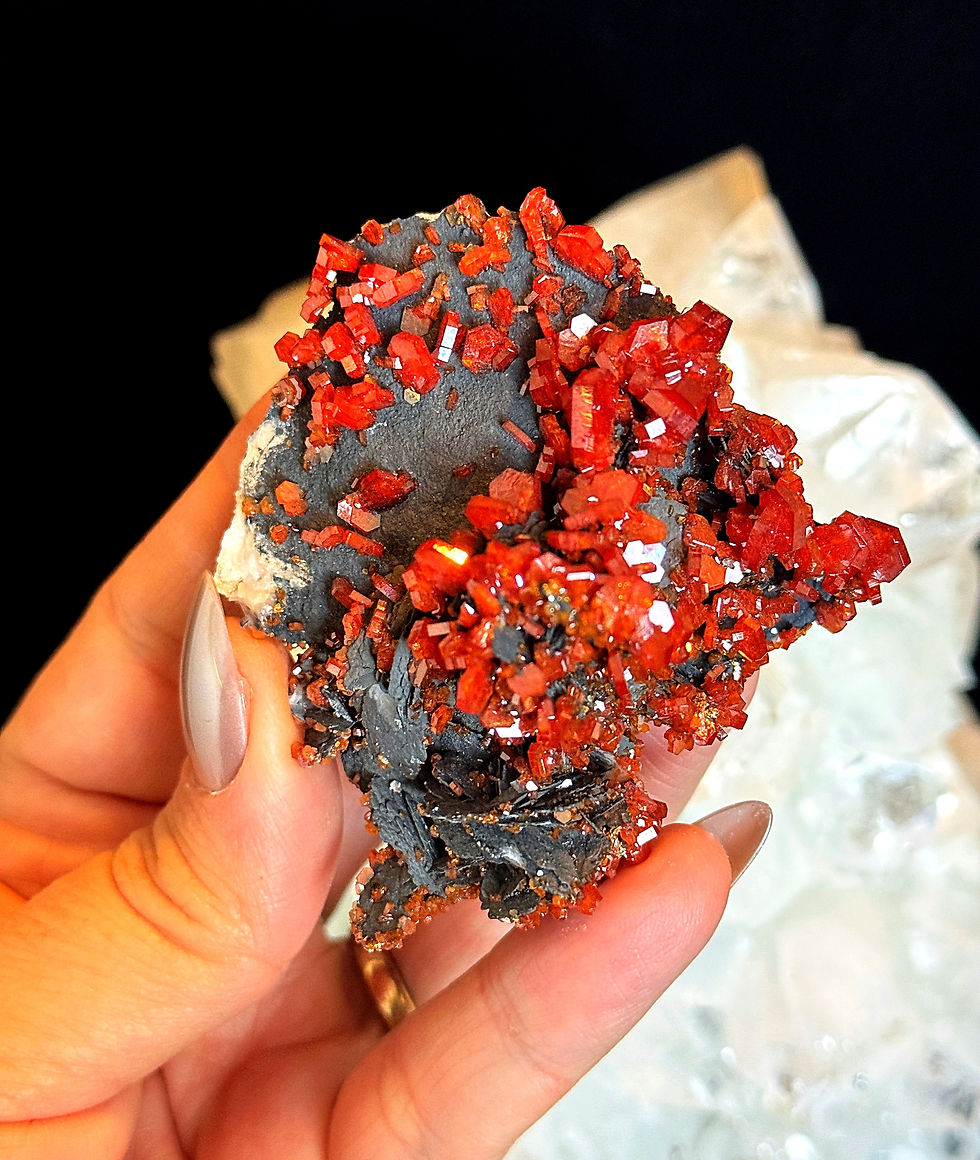 Thumbnail: Moroccan Vanadinite Crystal A+++ [VIDEO]