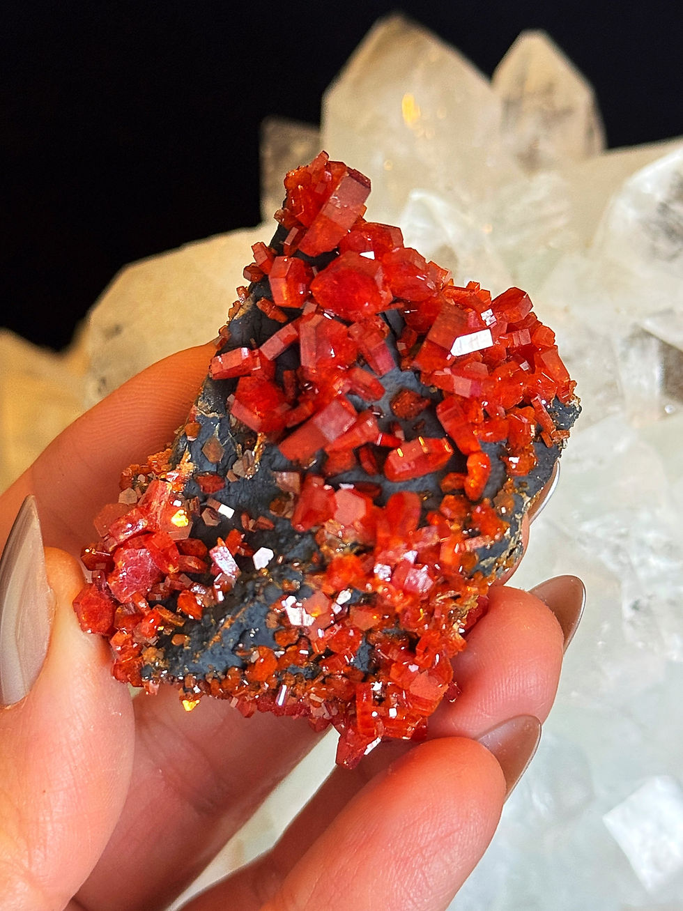Thumbnail: Moroccan Vanadinite Crystal A+++ [VIDEO]