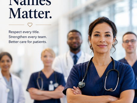 If Names Matter for One Profession, They Matter for All
