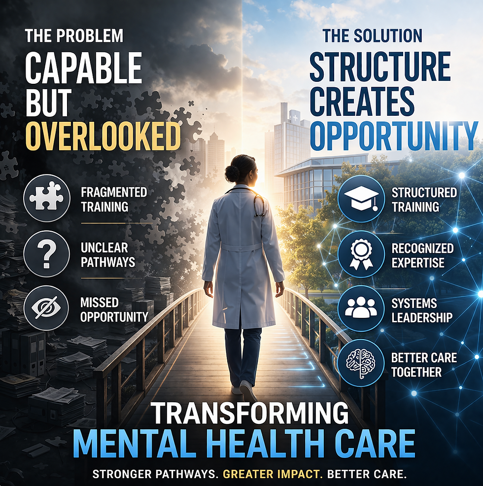 Educational Solutions to a Mental Health Crisis: A Policy Framework for Advancing Psychiatric Physician Associate Training