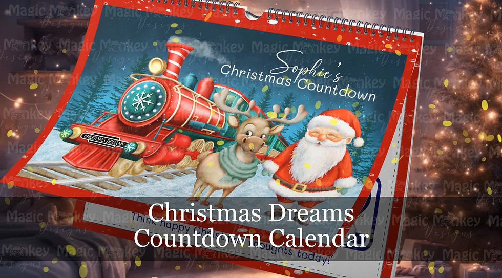 Christmas Dreams Activity Calendar