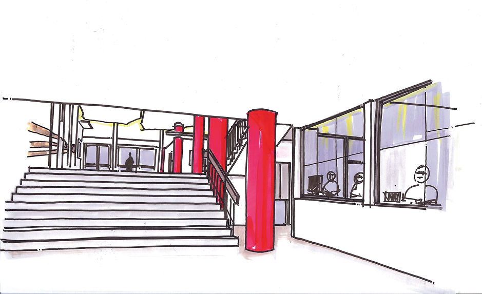 Croquis école accueil