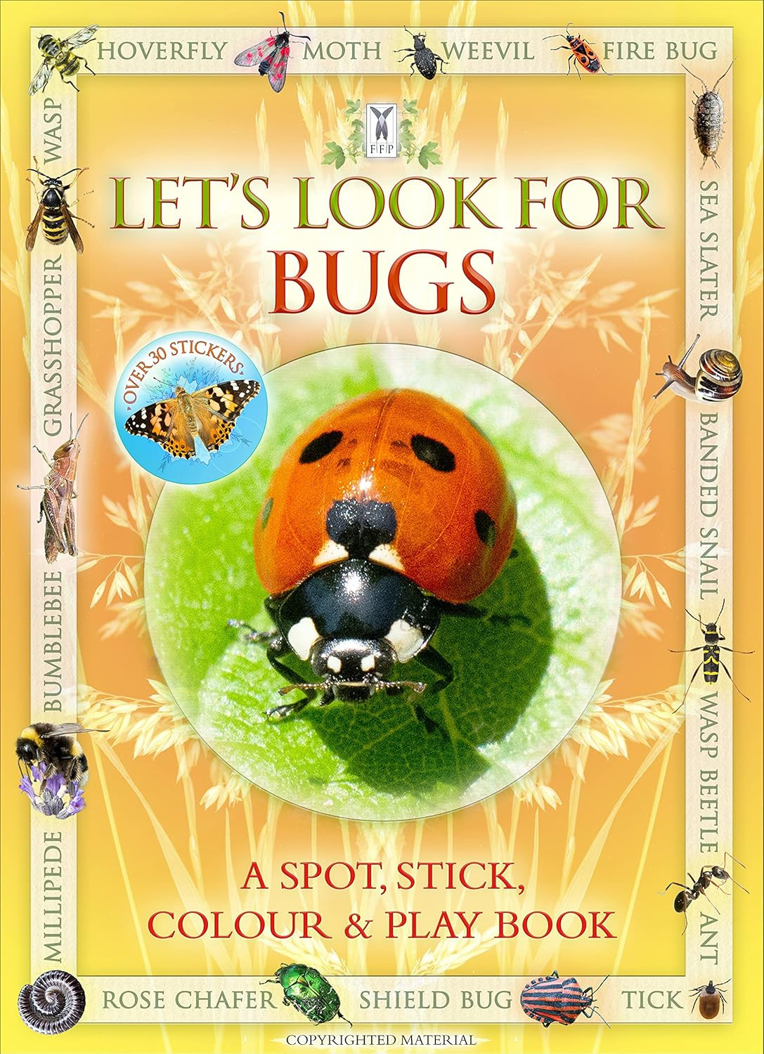 Let’s Look for Bugs: A Spot, Stick, Colour & Play Book