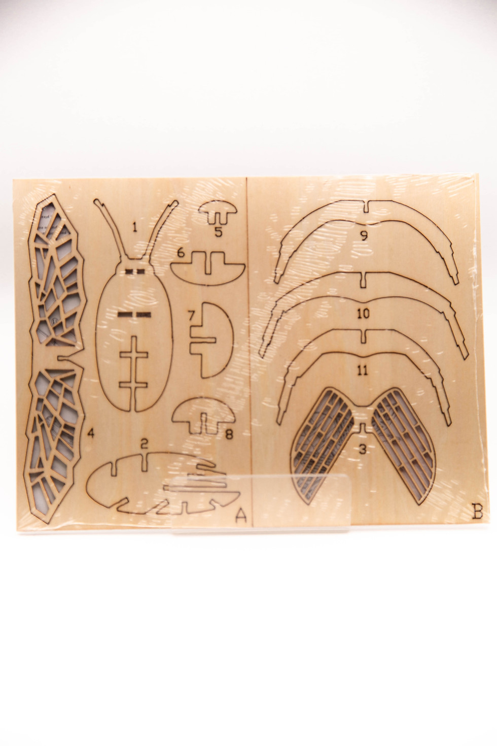 Thumbnail: Wooden Beetle 3D Puzzle Kit