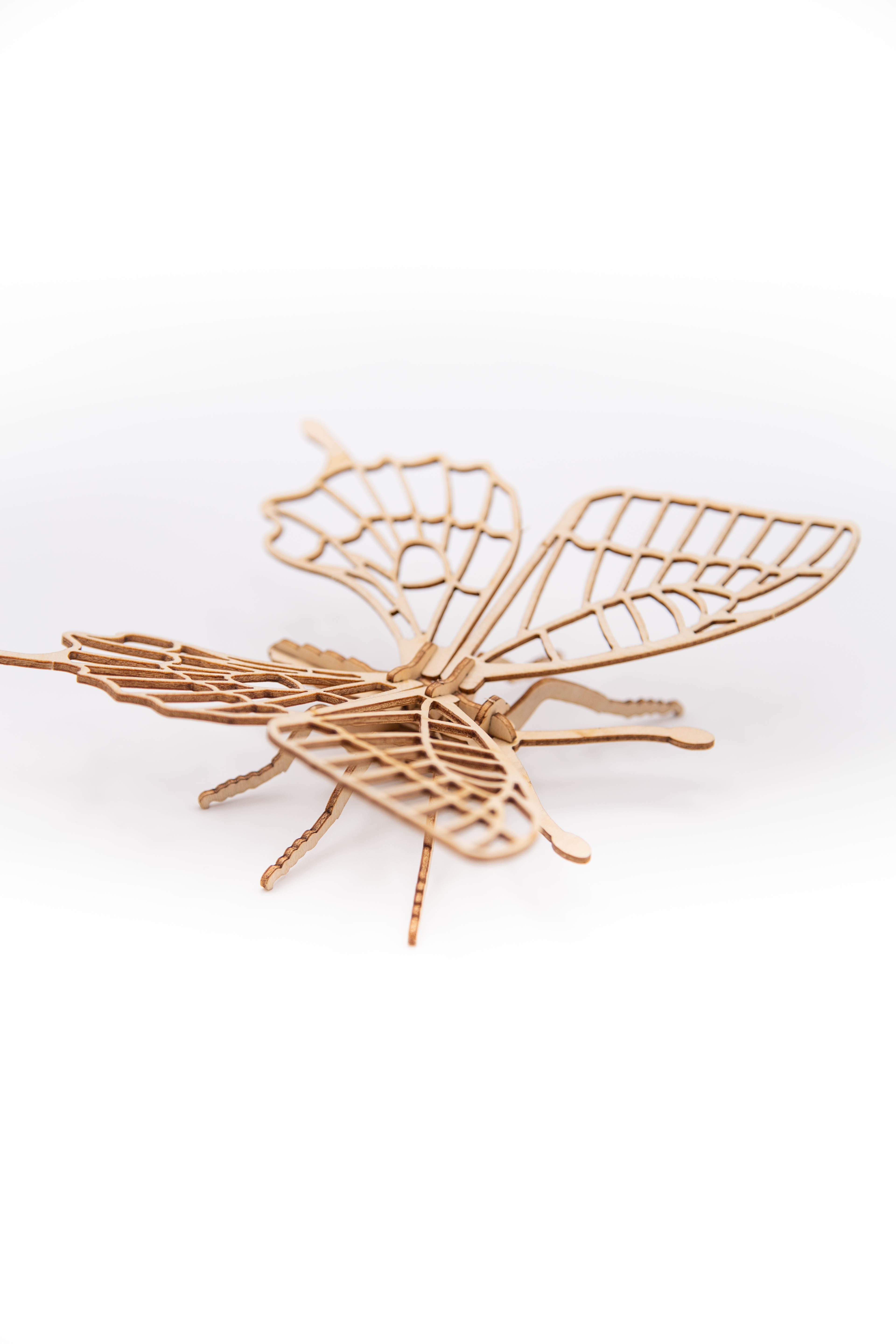 Wooden Butterfly 3D Puzzle Kit
