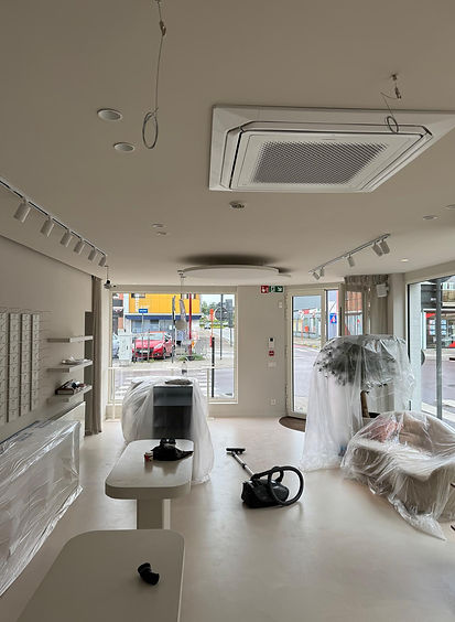 plafond cassette in optiek