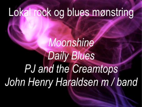 Lokal rock og blues mønstring 21. mai