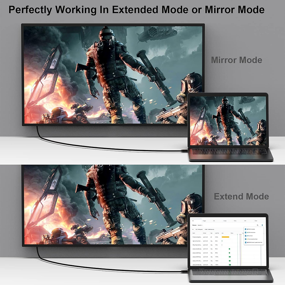 Thumbnail: Mini Displayport to HDMI Cable,  4K Mini DP to HDMI 6 Feet Cable (Thunderbolt Co