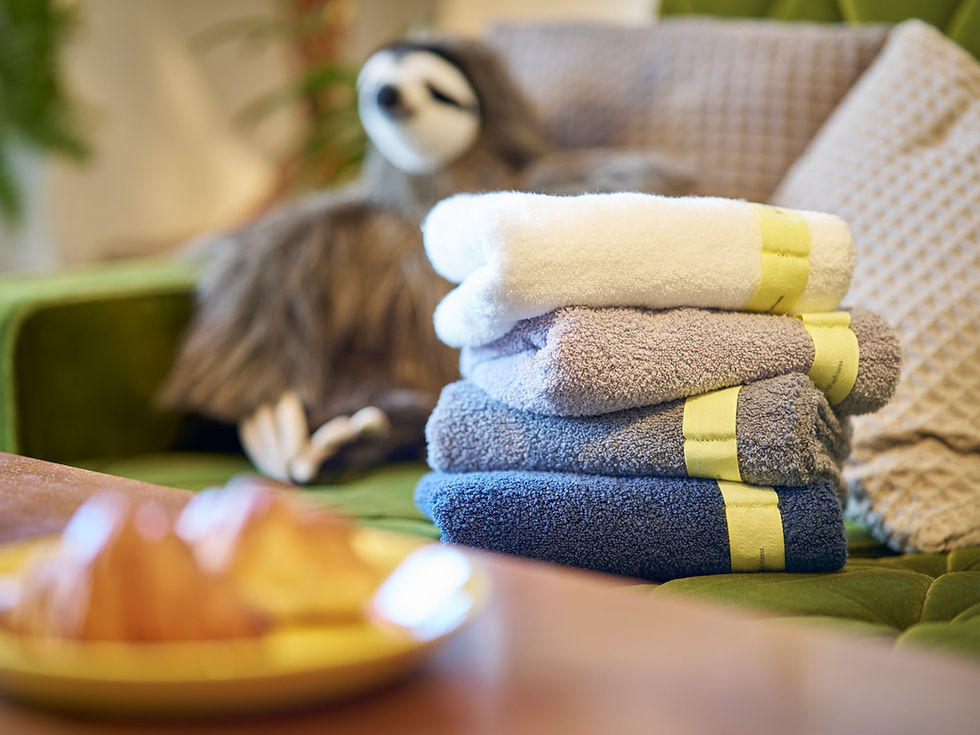 Thumbnail: yellow ribbon Sports Towel (16x47 in)