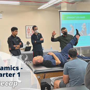 Clinical Neurodynamics - Lower Quarter 1 | Course Recap