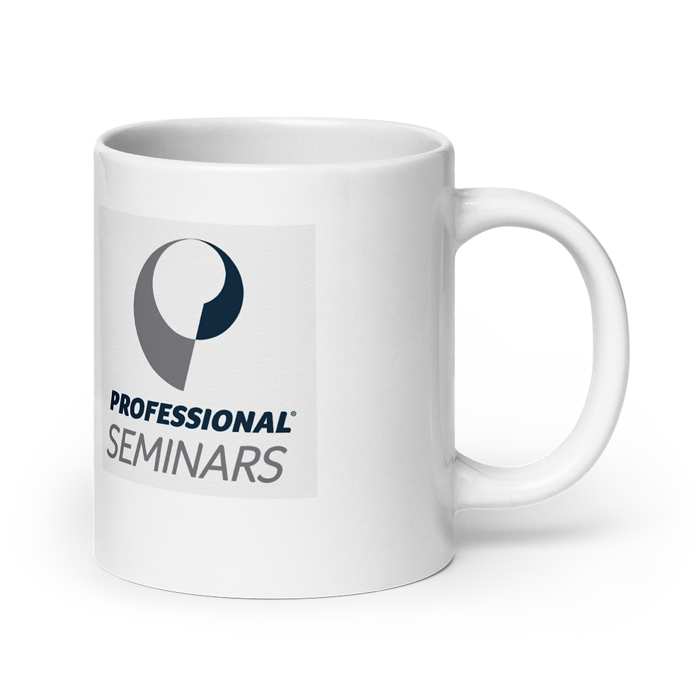 Thumbnail: Professional Seminars White Glossy Mug