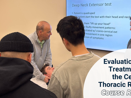 Event Recap: Evaluation and Treatment of the Cervical Thoracic Region | January 24, 2026