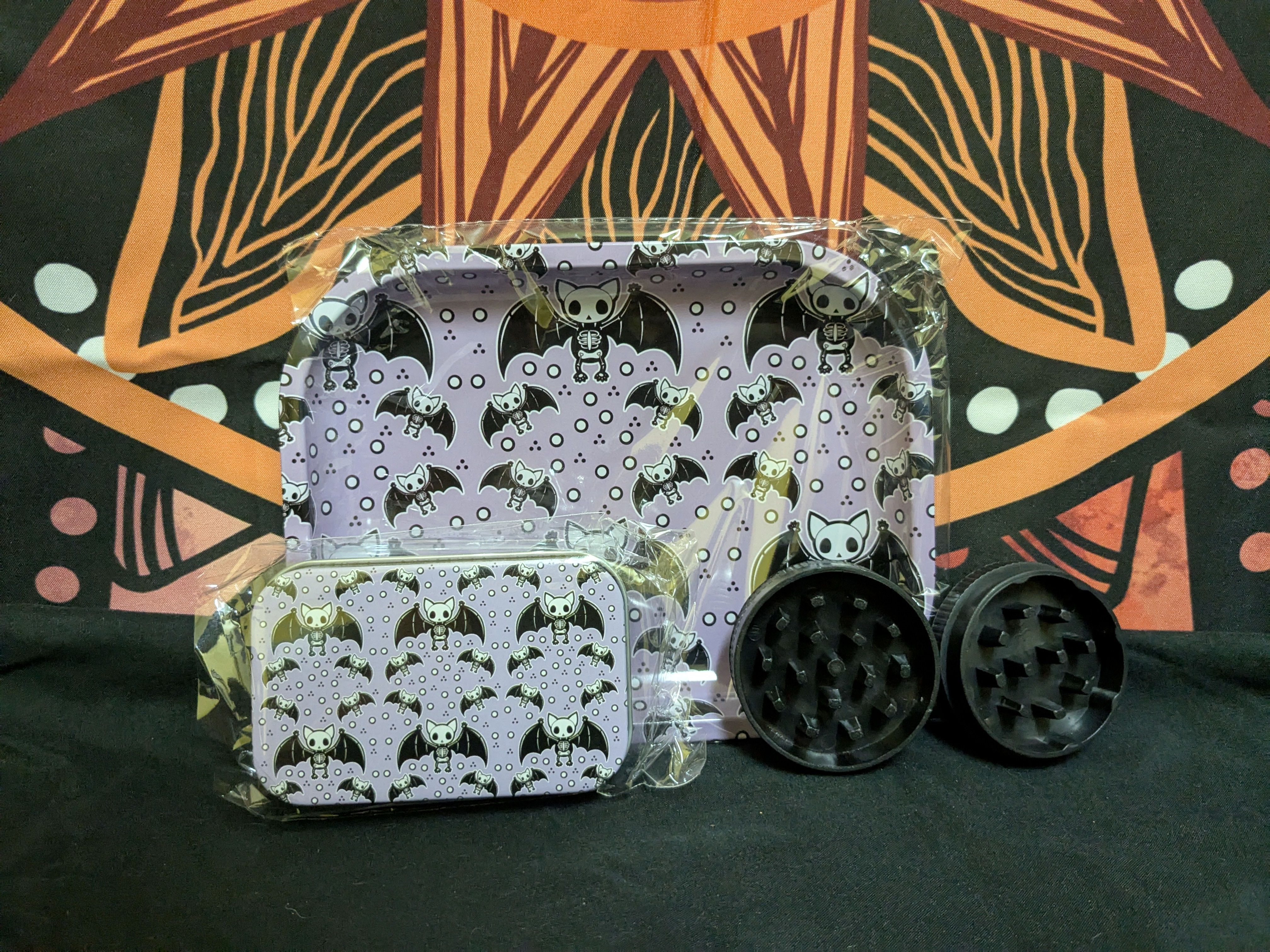 3p Purple bat roll tray