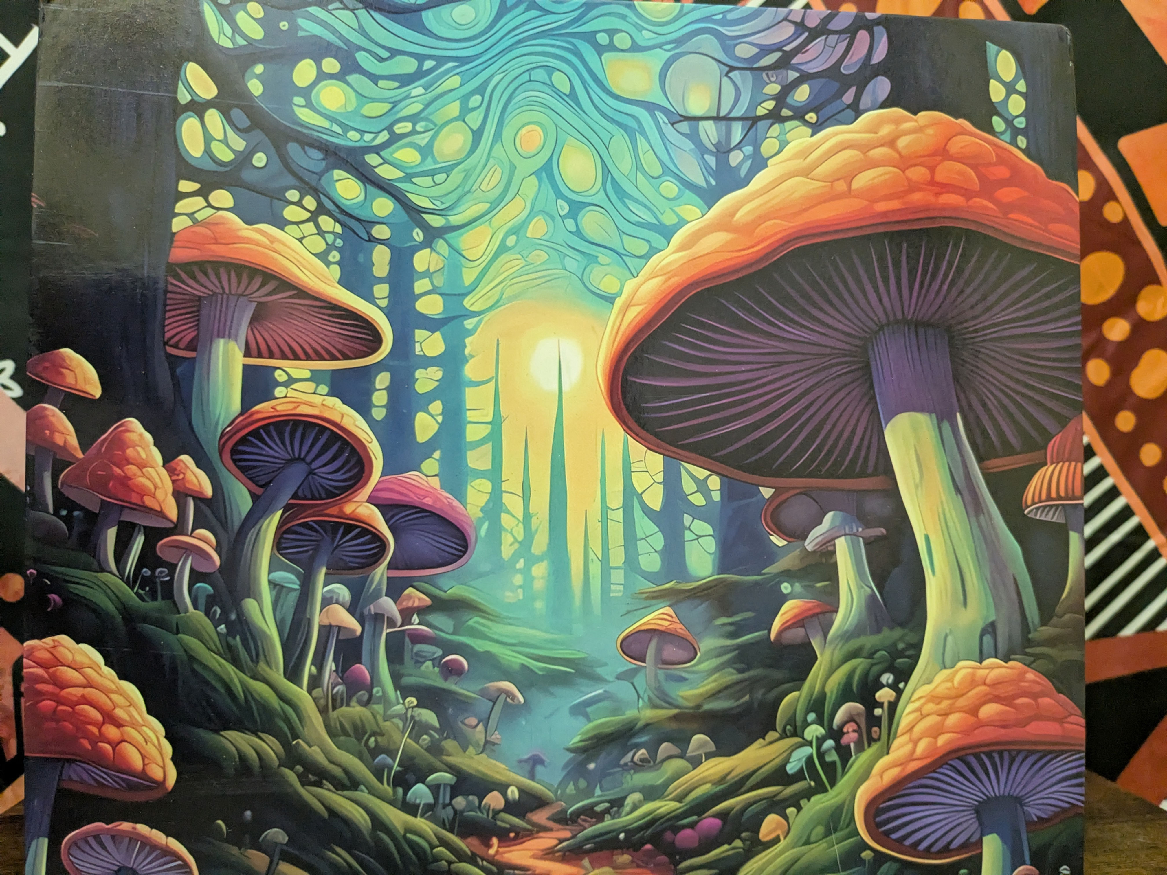 Mushroom Forrest glass kit