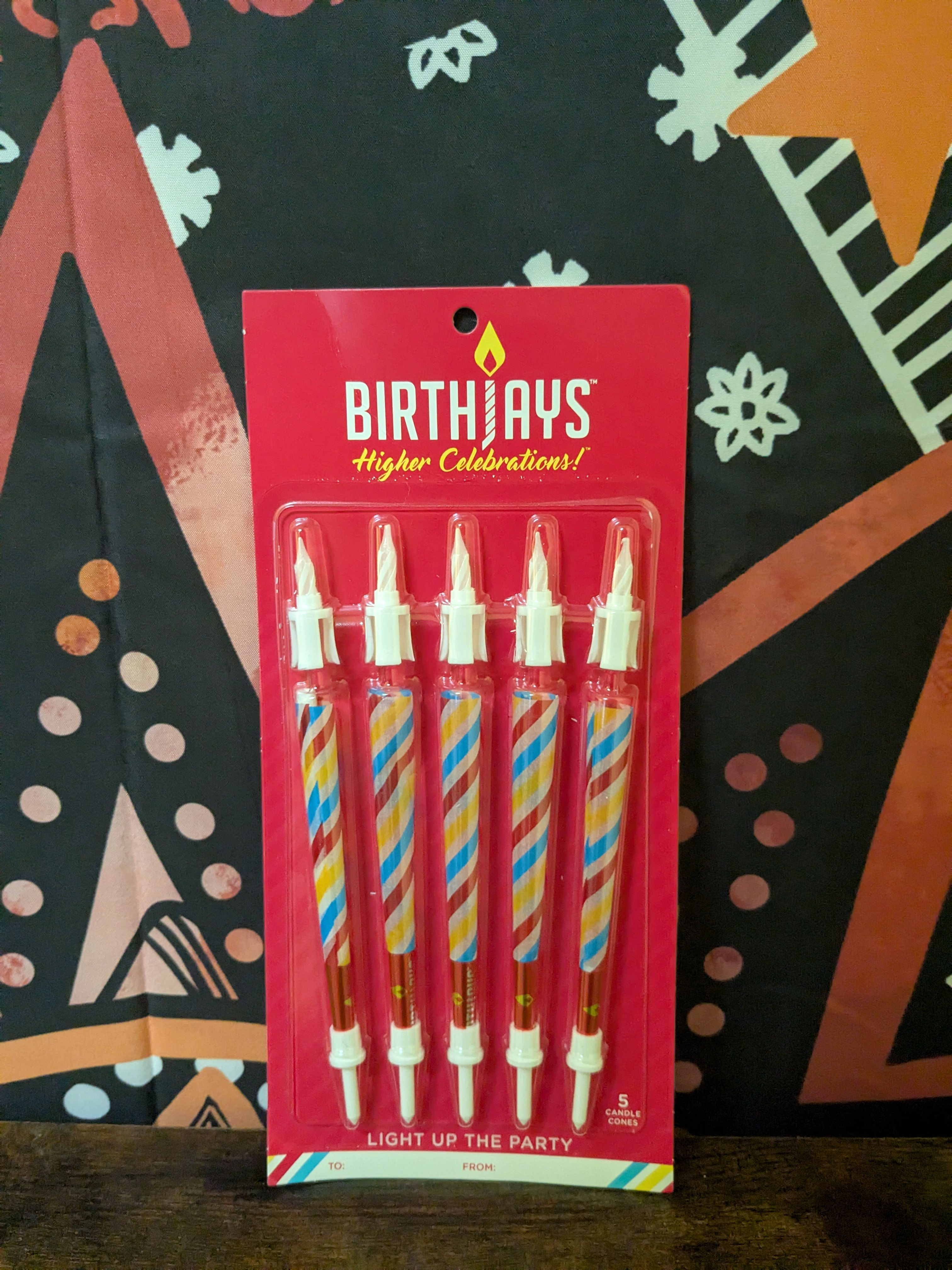 King size birthday candles
