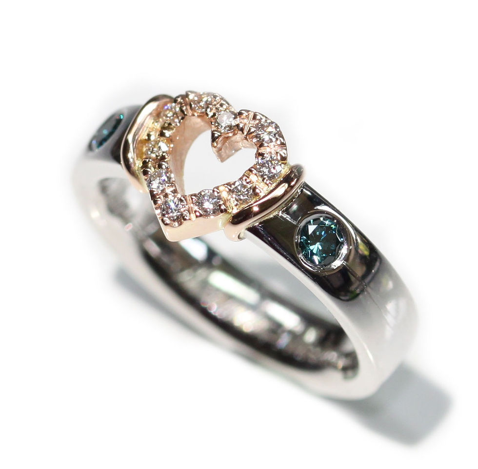 LieblingsRing Herz mit Brillanten