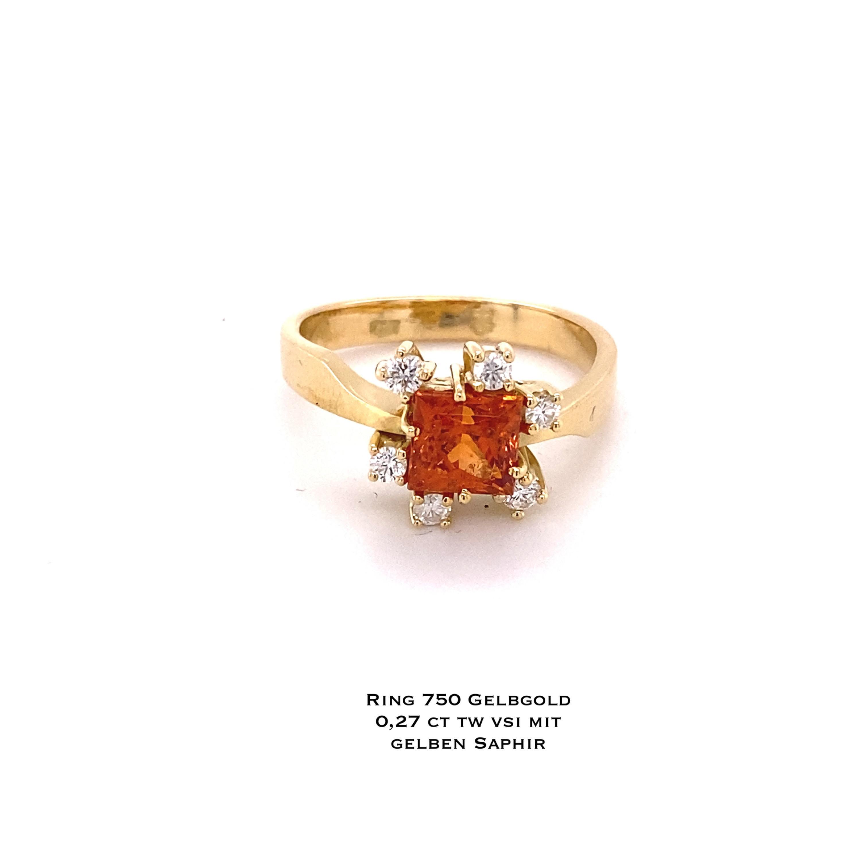 Unikat Design Saphir Ring