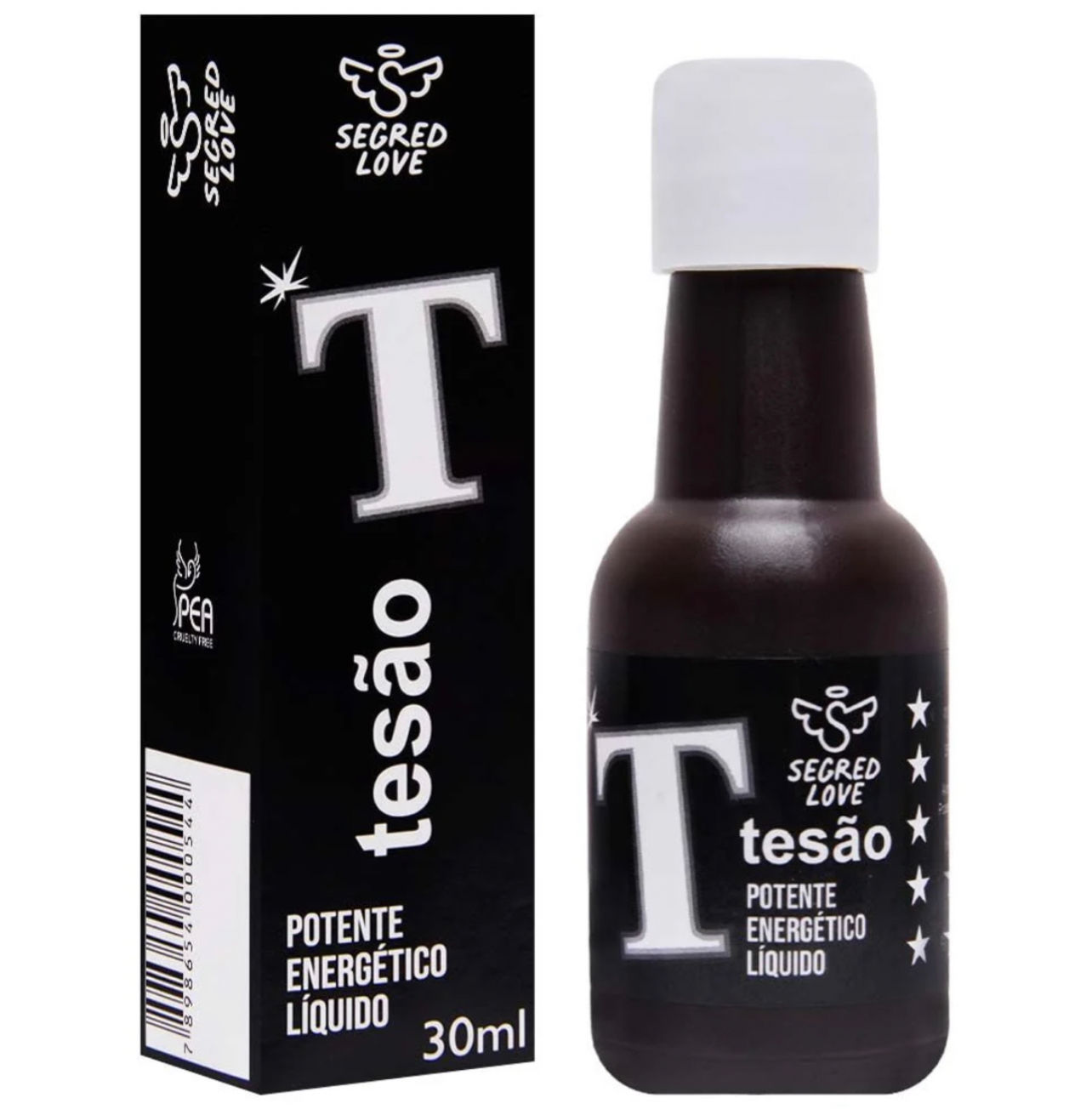 Tesão Energético Excitante 30Ml Segred Love