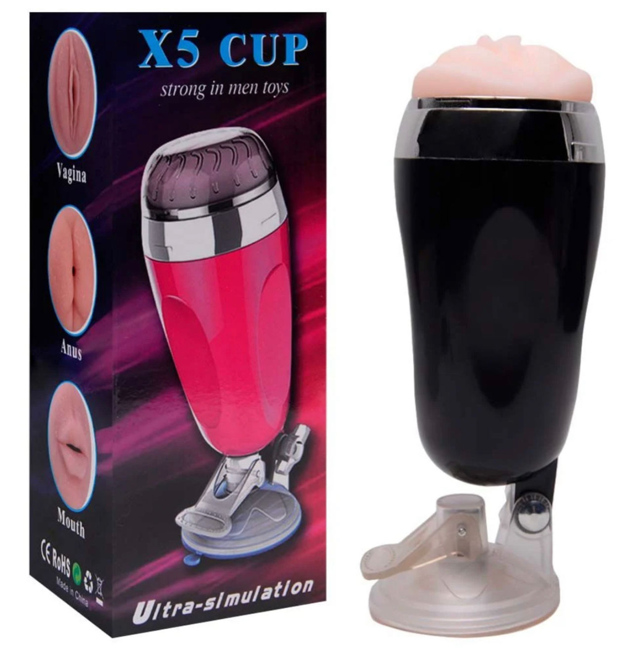 Masturbador Masculino Cyber X5 Cup Vagina Vipmix