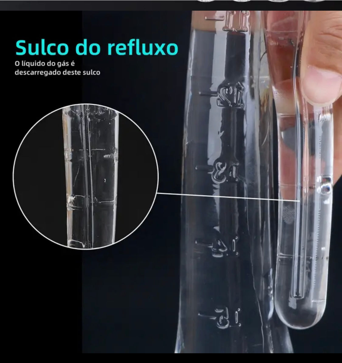 Plug anal Sado em silicone 