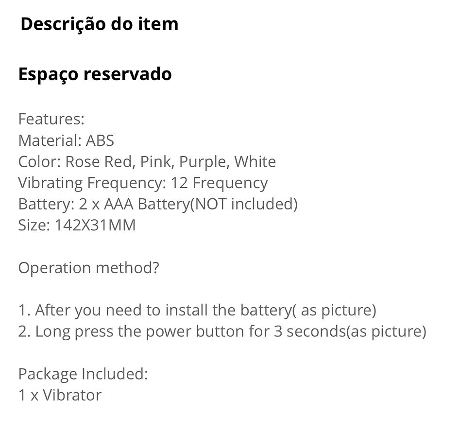Miniatura: VARINHA SUPER POTENTE PARA MASTURBAR. 