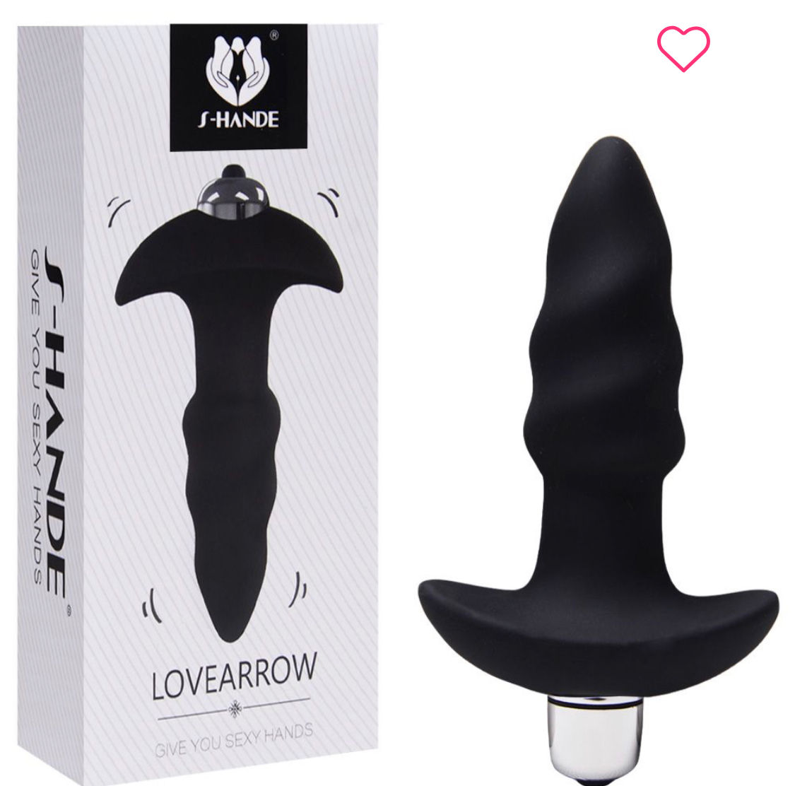 Plug Anal Lovearrow Vibrador S-Hande