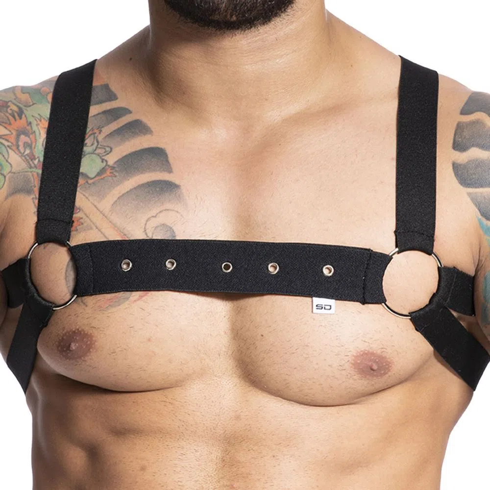 HARNESS ELÁSTICO COM METAL SD CLOTHING