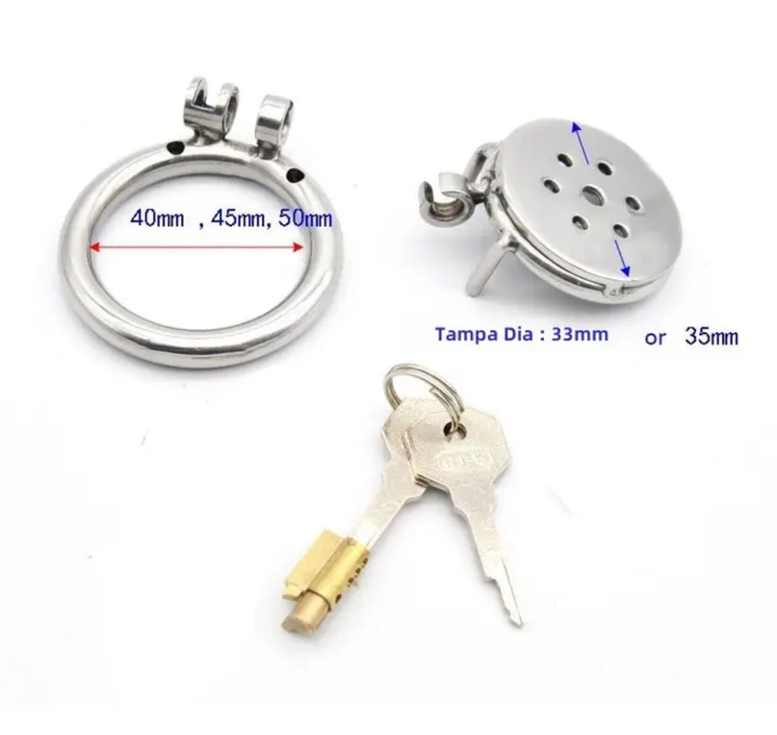  Cinto de castidade em inox