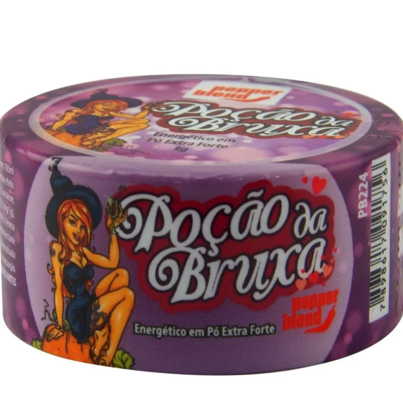 Poção Da Bruxa Pó Energético Extra Forte 1G Pepper Blend