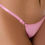 Miniatura: Calcinha Regulagem Borboleta Fio Dental Sexy Paetê (preta,branca e rosa)