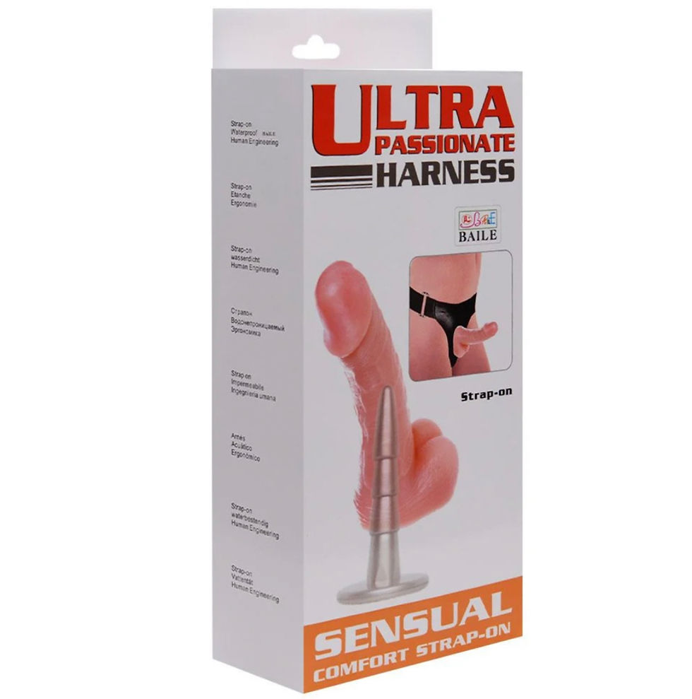 Miniatura: Cinta Com Pênis 17Cm Ultra Passionate 