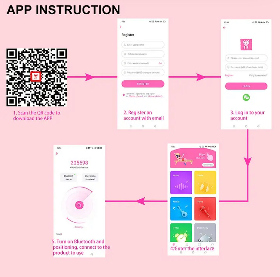 Miniatura: Vibrador bluetooth / Wi-Fi 