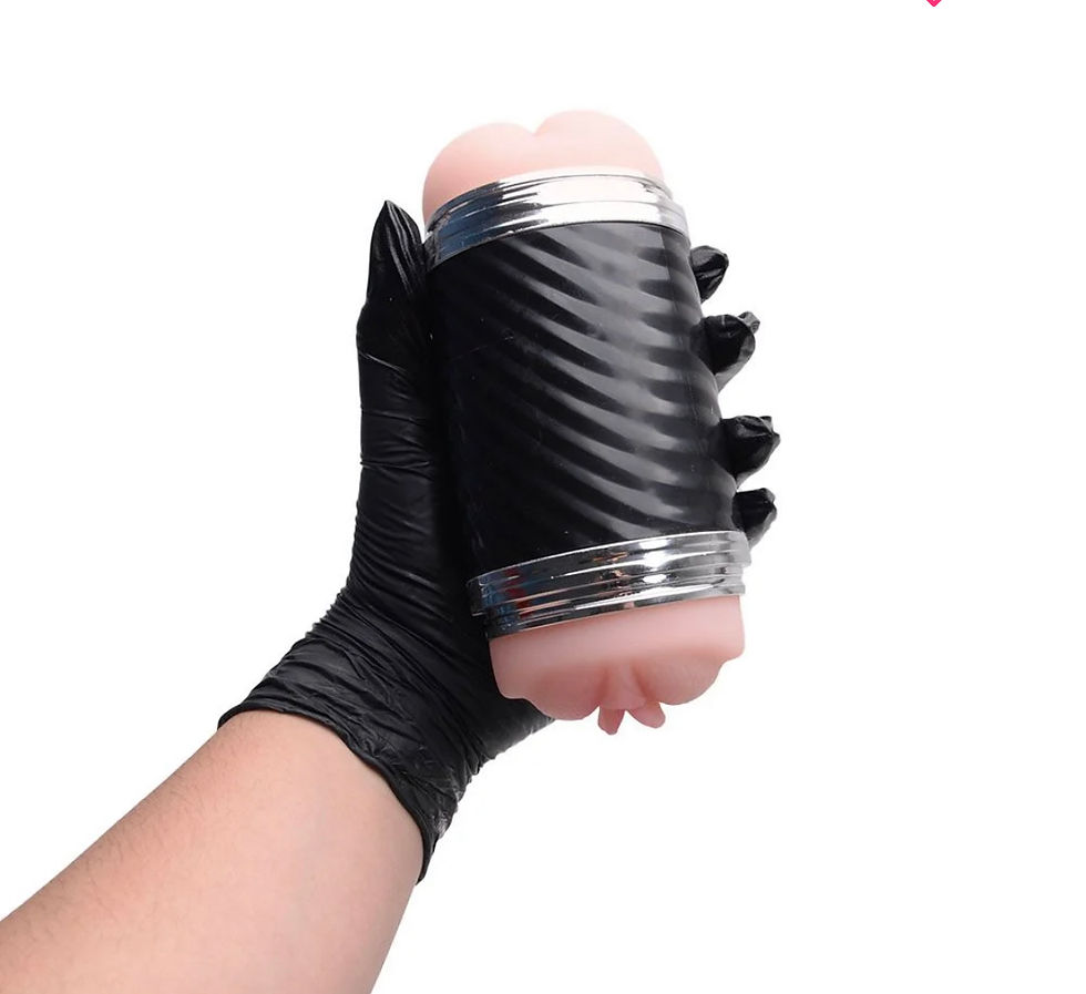 Miniatura: Masturbador Duplo Vagina E Ânus Double Pump