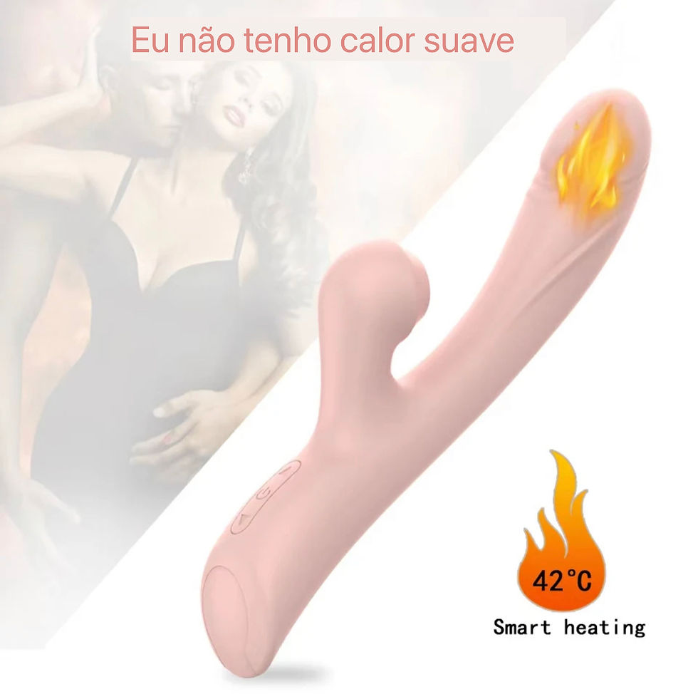 Miniatura: Vibrador / sugador com aquecimento !