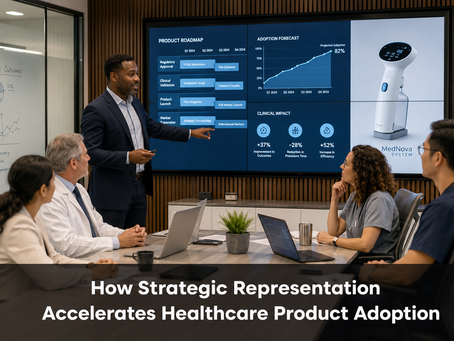 How Strategic Representation Accelerates Healthcare Product Adoption
