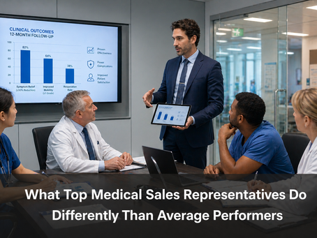What Top Medical Sales Representatives Do Differently Than Average Performers