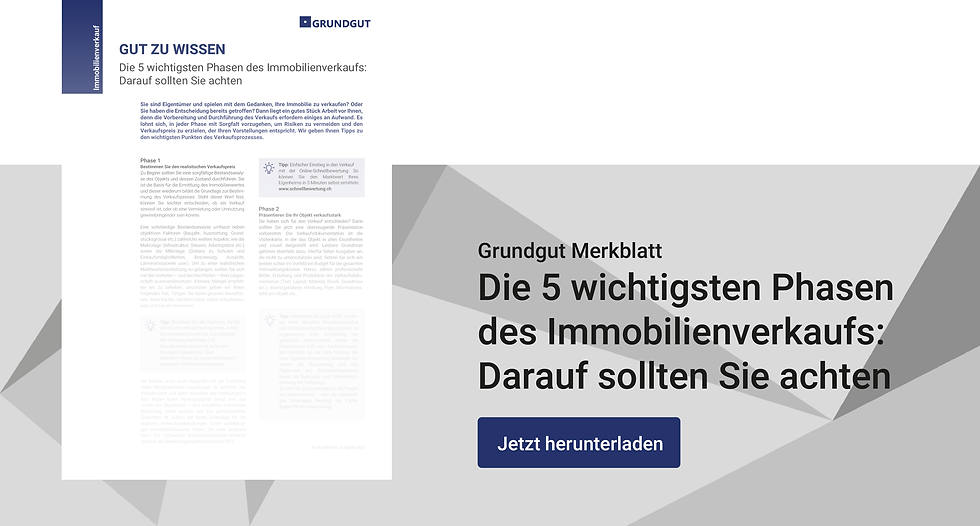 Die 5 wichtigsten Phasen des Immmobilienverkaufs: Darauf sollten Sie achten