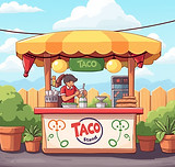 cartoon of a taco stand.jpg