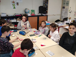 Bricolage de Noël en CE1-CE2 (Mme Moreau)