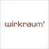 Hier das offizielle Logo der Berater-Organisation "wirkraum³" - ein weißes Quadrat mit hellgrauer Outline - mittig zentriert eine moderne Schrift in Minuskeln: "wirkrau" in Dunkelterracotta und das "m" in Aschgrau, ebenso wie das "³", welches im Zusammenspiel mit dem "m" (vom Gesamtwort "wirkraum" ein m³ (Kubikmeter = Volumenangabe eines Raumes) ergibt, farblich separiert.