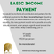Basic Income payment