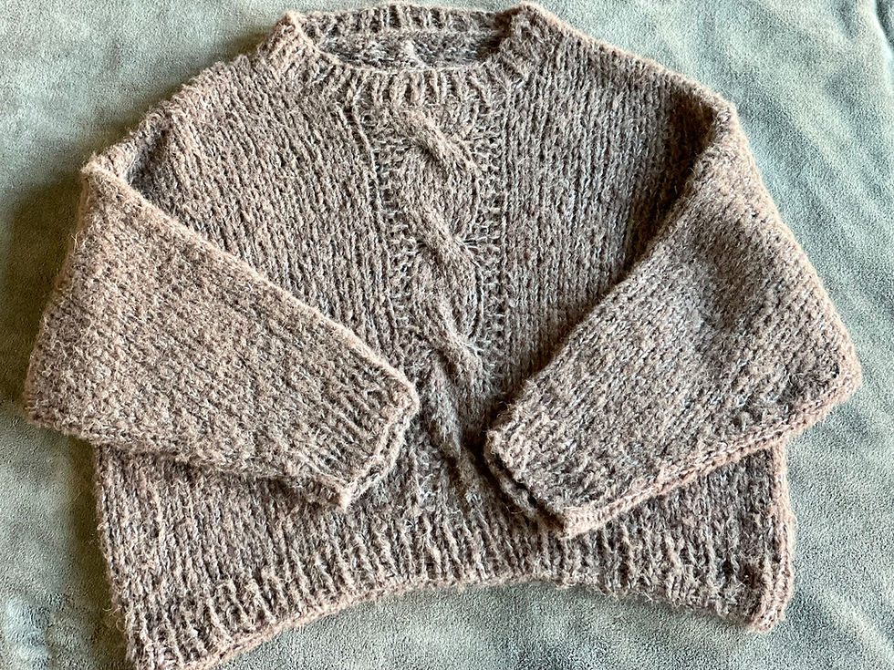 Thumbnail: Simpel sweater part 3 pattern in English