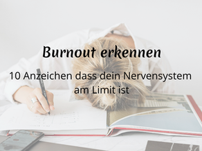 Erschöpfte Frau die nicht mehr kann - Burnout erkennen und Nervensystemregulation mit somatischem Coaching, In Munay