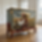 A rustic vintage dresser upcycled with premium western decoupage tissue paper - wholesale supplies for furniture artists and boutiques.