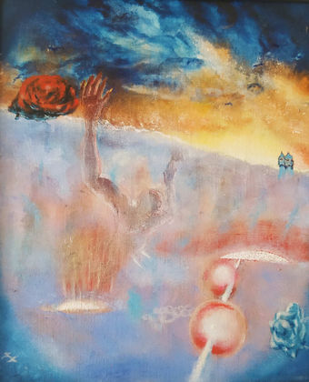 Погребението на розара на Дали 2020 oil on canvas.jpeg