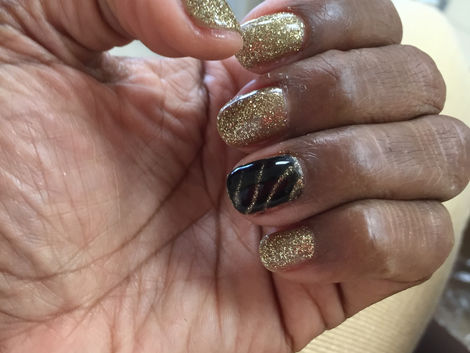 My manicure color choice if the day