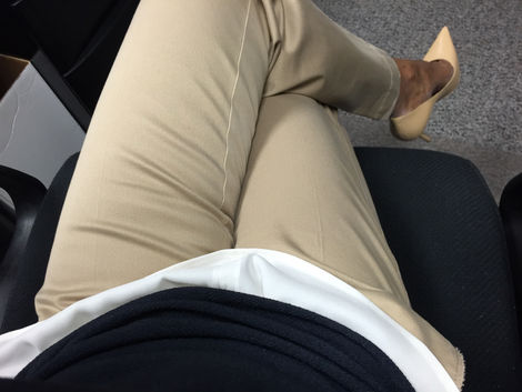 A sneak peek of today’s look