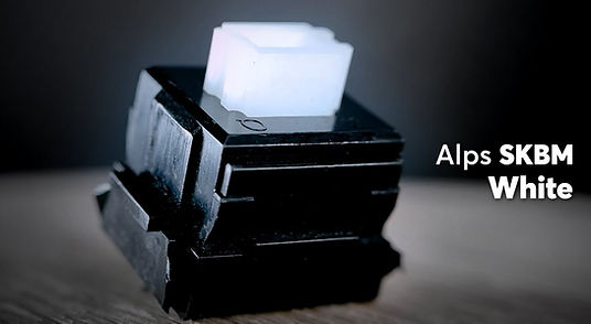 Alps SKCM 竹White 91個 2pin Lubed 自作キーボード Alps SKBM White Switch Sound Test, Review & Specs | Click and Thock