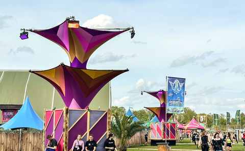 Flower Towers | Site Decor | Locus Pocus Deco