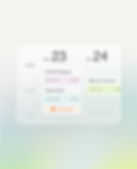 Una visualizzazione del calendario che mostra un intervallo di tempo automatizzato BLOCCATO creato per prevenire riunioni consecutive.